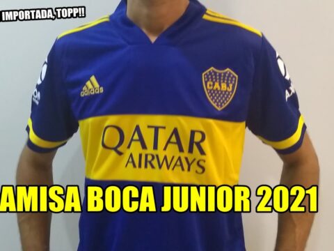 Camisa Del Boca Juniors