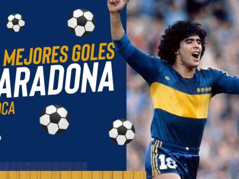 Camiseta Maradona Boca Juniors