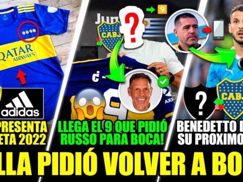 Equipacion Boca Juniors 2022