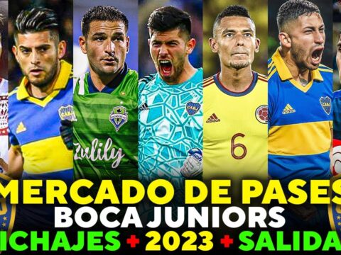 Equipación Boca Juniors 2023