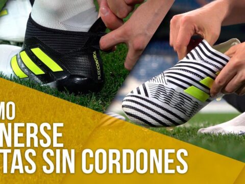 Zapatillas Futbol Sala Niño Sin Cordones
